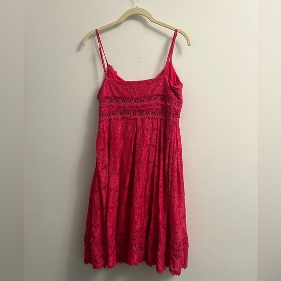 NSR - Napean Sea Rd - Pink lace spaghetti strap sundress - Size M - Picture 2 of 16